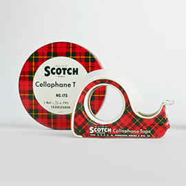 Scotch® Brand 迎接小（蜗牛） — 其代表性的手持胶台