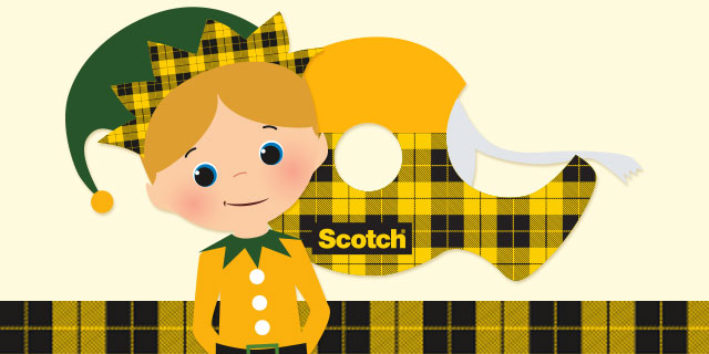 Smitty – Scotch®  双面胶带